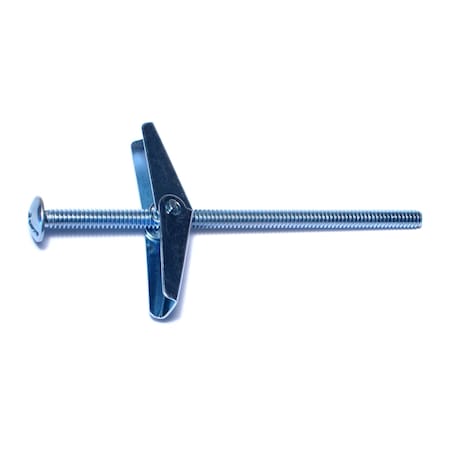 Midwest Fastener Toggle Bolt, 4" L, Steel, 50 PK 07621